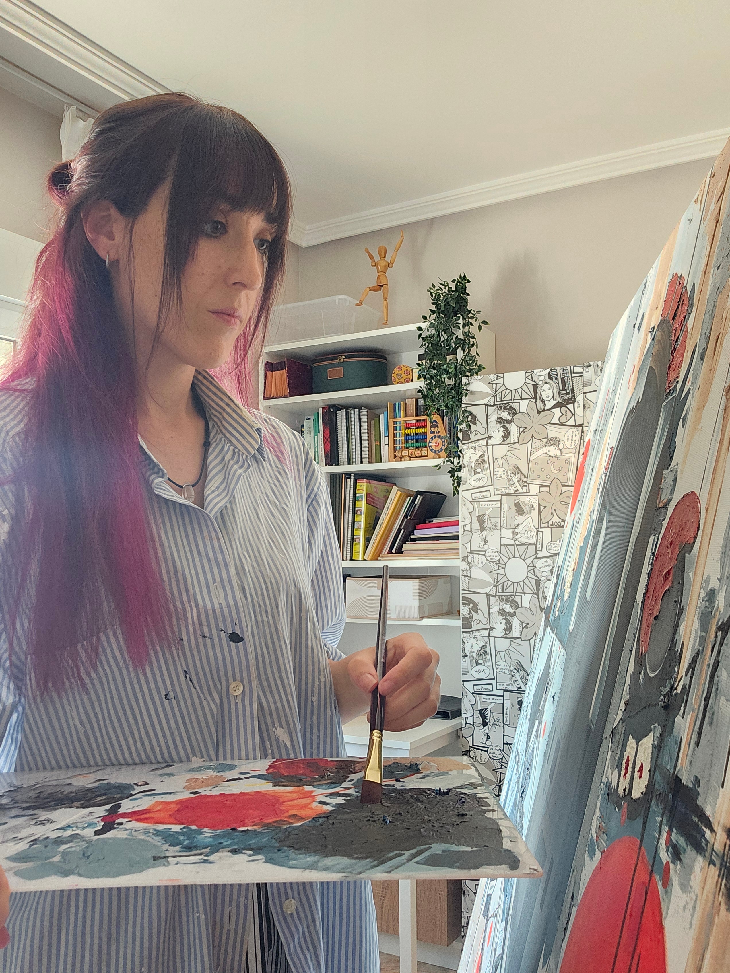 Triz Jordán - Retrato de la artista visual